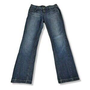 DKNY Jeans Women's Size 6 Straight Leg Blue Dark Wash Jeans